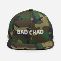 bad chad snapback hat