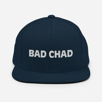 bad chad snapback hat