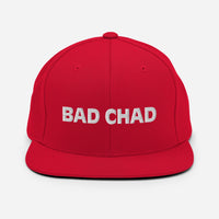 bad chad snapback hat