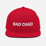 bad chad snapback hat