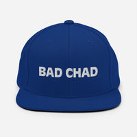 bad chad snapback hat