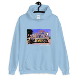 unisex hoodie // the canning kid graphic