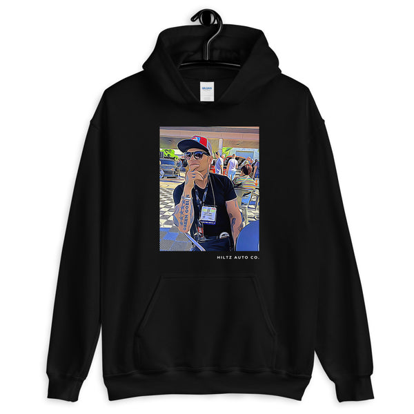 unisex hoodie // bad chad at sema