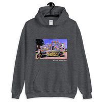 unisex hoodie // the canning kid graphic