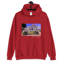 unisex hoodie // the canning kid graphic