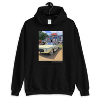 unisex hoodie // bat out of hell graphic