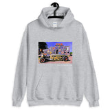 unisex hoodie // the canning kid graphic